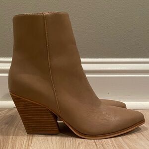 Oasis Society Tan Sloan Bootie